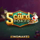 5 Card Poker on Color Game App