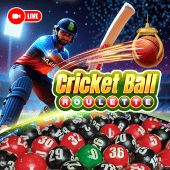 Cricket Ball Roulette in Color Game App games