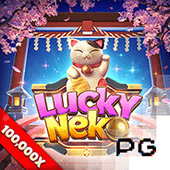Lucky Neko slot on Color Game App